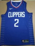 NBA 2 Kawhi Leonard Clippers Maillot bleu